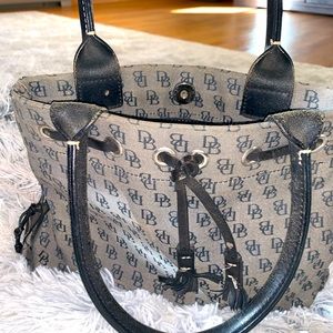 Grey and black Dooney Bourke